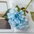 Simulation  Hydrangea Artificial Flower Arch Road Wedding Home Decoration Blue