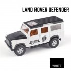 Simulation SUV Off-road Car Alloy Pull Back Auto Toy Gift Collection white