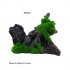 Simulation Tree Toot Artificial Resin Plant Decoration Bonsai for Office Home Fish Tank