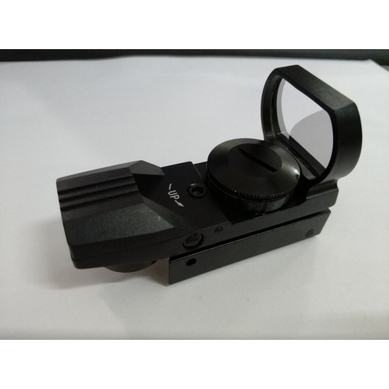 Single-Cylinder Telescope Optics Tactical Reflex Optics Sight Scope Non-Infrared Perspective for Hunting Four variable point 20MM card slot