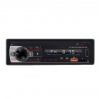 Single Din Car Mp3 Player Stereo Receiver Bluetooth-compatible Hands-free Calling U Disk Player Fm Radio black