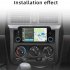 Single Din Car Stereo Radio Compatible For Ios Car Interaction System Android Auto Supports FM Audio Receiver MP5 Player USB Flash Drive Quick Charging F152C  w