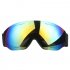 Single Layer Ski Goggles Short sighted Snow Goggles Adult Windproof Ski Goggles blue