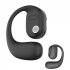 Single Left Ear Bluetooth Headset 5 2ows Open Bone Conduction Earphones Ear Hook Noise Canceling Headphones Black