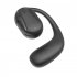 Single Left Ear Bluetooth Headset 5 2ows Open Bone Conduction Earphones Ear Hook Noise Canceling Headphones White