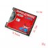 Single Slot for Micro SD   SDXC TF CF Card Type I Memory Card Reader Adapter for the Latest Recorder red