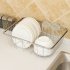 Sink Dish Drying Rack With Adjustable Support Rod Rust Resistan Dish Rack Large Capacity Stainless Steel Dish Drainers For Apartment Kitchen Counter Arch mesh d