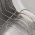 Sink Dish Drying Rack With Adjustable Support Rod Rust Resistan Dish Rack Large Capacity Stainless Steel Dish Drainers For Apartment Kitchen Counter Arch mesh d