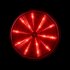 Siren 12V 120mA Alarm Strobe Flashing Light Indicator LED Warning Light red