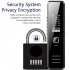Sk007 Mini Digital Recorder Speaker USB Rechargeable HD Voice Recorder Support Tf Card Sound Mp3 Player Black