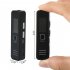 Sk007 Mini Digital Recorder Speaker USB Rechargeable HD Voice Recorder Support Tf Card Sound Mp3 Player Black