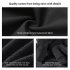 Ski Fleece Lined Gloves Non slip Touch Screen Winter Warm Windproof Gloves for Outdoor Cycling Sports Black M