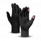 Ski Fleece Lined Gloves Non-slip Touch Screen Winter Warm Windproof Gloves