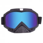 Ski <span style='color:#F7840C'>goggles</span> Gears Flexible <span style='color:#F7840C'>Helmet</span> Face Mask Motocross <span style='color:#F7840C'>Goggles</span> ATV Dirt Bike UTV Eyewear Gear Glasses