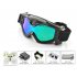 Skiing Goggles with Built In Video Camera has a 720p HD resolution and a cool 130 Degree Wide Angle allowing ever moment on the slope to be recorded