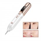 <span style='color:#F7840C'>Skin</span> <span style='color:#F7840C'>Care</span> Mole Tattoo Freckle Removal Pen LCD Sweep Spot Mole Removing Wart Corns Dark Spot Remover Salon Beauty Machine Gold