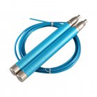 Skipping Rope Alluminum Alloy Handle High Speed Jump Rope For Women Men MMA Boxing Fitness Skip Workout Training blue