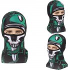 Skull Head Magic Turban Outdoor Sports Cycling Mountaineering Ski Headscarf Warm Breathable Mask 5  One size