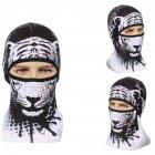 Skull Head Magic Turban Outdoor Sports Cycling Mountaineering Ski Headscarf Warm Breathable Mask 6  One size