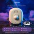 Sky Stars Moon Projector Light Astronaut Spaceship Bedside Projection Lamp Decoration Night Light Yellow
