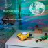 Sky Stars Moon Projector Light Astronaut Spaceship Bedside Projection Lamp Decoration Night Light Yellow