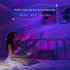 Sky Stars Moon Projector Light Astronaut Spaceship Bedside Projection Lamp Decoration Night Light White