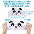 Sleep Headband With Built In Headphones Microphone Wireless Music Sleeping Washable Headphones For Kids orange cat
