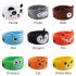 Sleep Headband With Built In Headphones Microphone Wireless Music Sleeping Washable Headphones For Kids orange cat