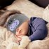 Sleep Headband With Built In Headphones Microphone Wireless Music Sleeping Washable Headphones For Kids orange cat