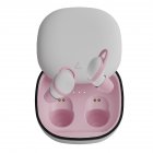 Sleep Headset Tws Wireless Bluetooth-compatible Headphones Waterproof In-ear Running Gaming Mini Earbuds X999 pink