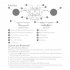 Sleep Mask Block Out Light Eye Mask Headphones With White Noise 3D Contoured Night Blindfold For Back Side Sleeper blue