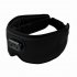 Sleep Mask Block Out Light Eye Mask Headphones With White Noise 3D Contoured Night Blindfold For Back Side Sleeper blue