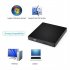 Slim External Optical Drive Usb 2 0 Dvd Player CD RW Burner Compatible For Macbook Laptop Desktop Pc black