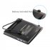 Slim External Usb 3 0 Dvd Rw Cd Writer Optical Drive Burner Reader Player 5gbps Data Transmission for Laptop PC Black