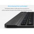 Slim Portable Mini Wireless Bluetooth Keyboard for Tablet Laptop Smartphone iPad  9 inch black
