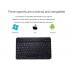Slim Portable Mini Wireless Bluetooth Keyboard for Tablet Laptop Smartphone iPad  7 8 inch gold