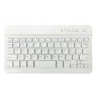 Slim Portable Mini Wireless Bluetooth Keyboard for Tablet Laptop Smartphone iPad  7 8 inch white
