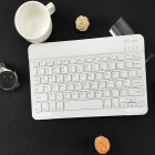 Slim Portable Mini Wireless Bluetooth Keyboard for Tablet Laptop Smartphone iPad  9 7 10 1 inch white