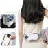 Slimming Waist Belt Wrap  Electric Weight Loss Pad for Back  Rechargeable Belly Fat Burner  Weight Loss Pad White RC Model