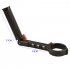 Sling Handle Grip Metal Adjustable Low angle Shooting Accessories Stabilizer for Zhiyun Yunhe 2S  black