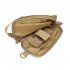 Sling  Shoulder  Bag Sports Outdoor Running Chest Bag Multifunctional Waterproof Belt Waist Pack Black