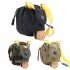 Slingshot Pouch Portable Steel Balls Storage Bag Utility Gadget Gear Pack Buckle Zipper Waist Bag For Camping Jungle camouflage