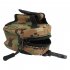 Slingshot Pouch Portable Steel Balls Storage Bag Utility Gadget Gear Pack Buckle Zipper Waist Bag For Camping Jungle camouflage