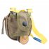 Slingshot Pouch Portable Steel Balls Storage Bag Utility Gadget Gear Pack Buckle Zipper Waist Bag For Camping Jungle camouflage