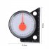 Slope Inclinometer  Multifunctional Angle Finder  Protractor Level Meter  Clinometer Slope Angle Meter  Mini Inclinometer Measurement Tools black
