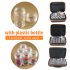 Slots Diamond Embroidery Zipper Storage Box with Transparent Beads Display Bottles