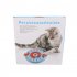 Slow Feeder Dog Bowls Dog Puzzle Toys With Thickened Foot Pads Bottom Anti Slip Round Dog Food Dispenser Food Leakage Toy For Boredom And Mental Stimulation blu