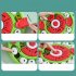 Slow Feeder Dog Bowls Dog Puzzle Toys With Thickened Foot Pads Bottom Anti Slip Round Dog Food Dispenser Food Leakage Toy For Boredom And Mental Stimulation blu