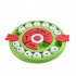 Slow Feeder Dog Bowls Dog Puzzle Toys With Thickened Foot Pads Bottom Anti Slip Round Dog Food Dispenser Food Leakage Toy For Boredom And Mental Stimulation blu