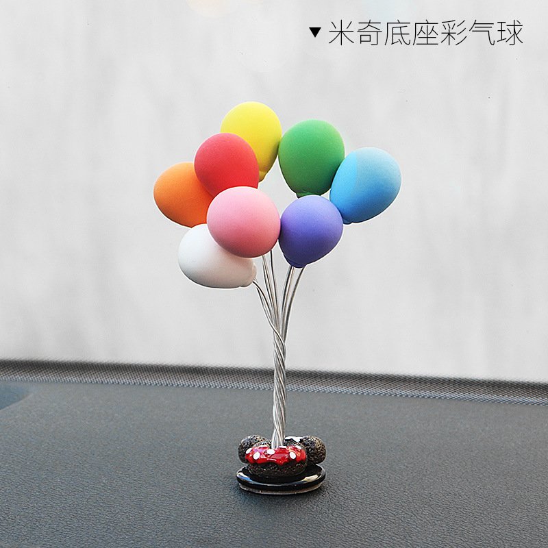 Small Clay Colorful Balloons Decoration